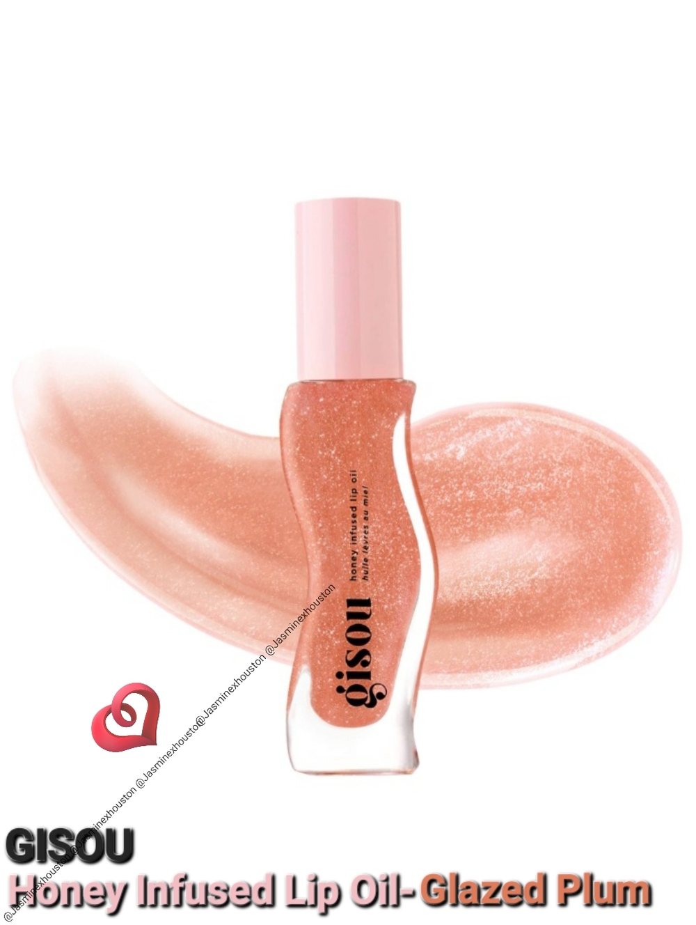 GISOU Honey Infused Lip Oil In Glazed Plum